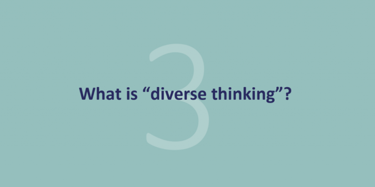 3 diverse thinking