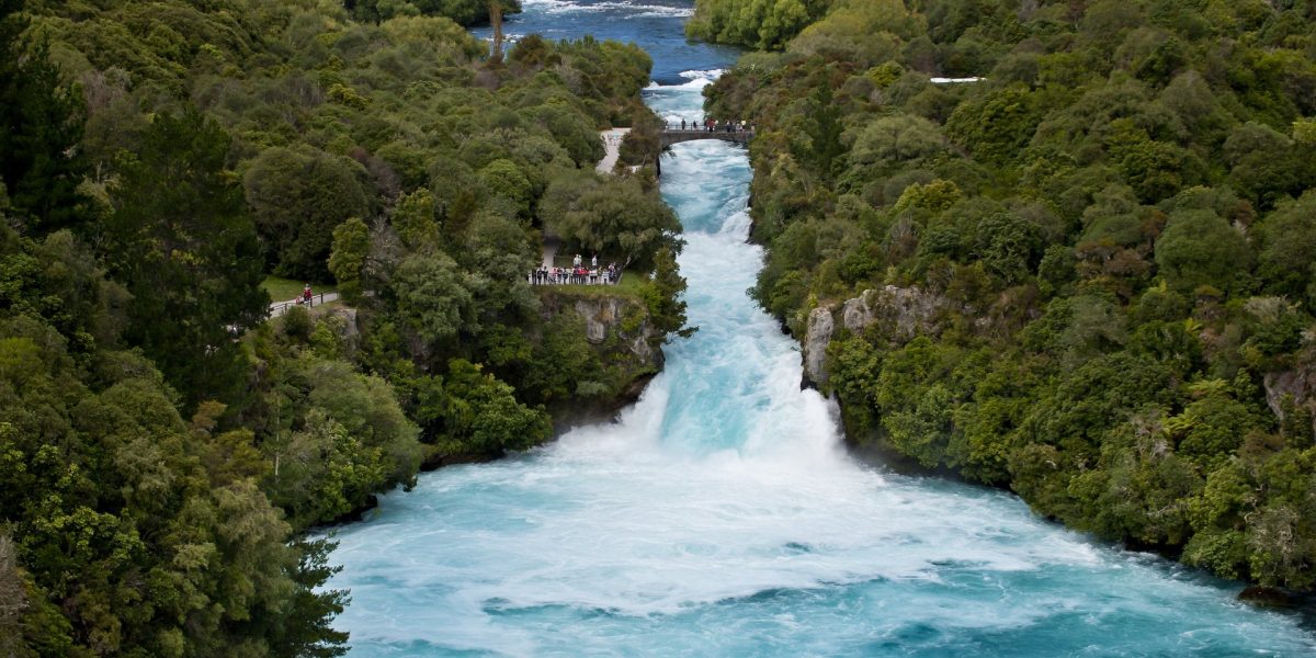 Huka Falls, NZ's most visited natural attraction-large