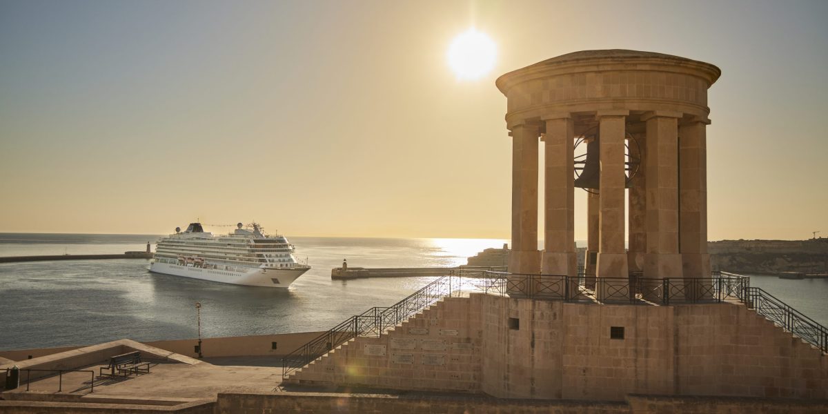 Viking, Cruise Photography, Adam Hillier, Photographer, Travel, Malta, Valletta, Viking Mars, Arriving, Grand Harbour,